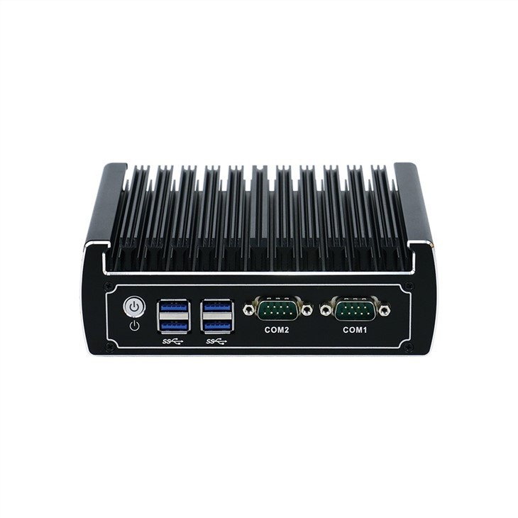 Ventilátor nélküli számítógép I3 I5 Dual Nic 4K Mini PC
