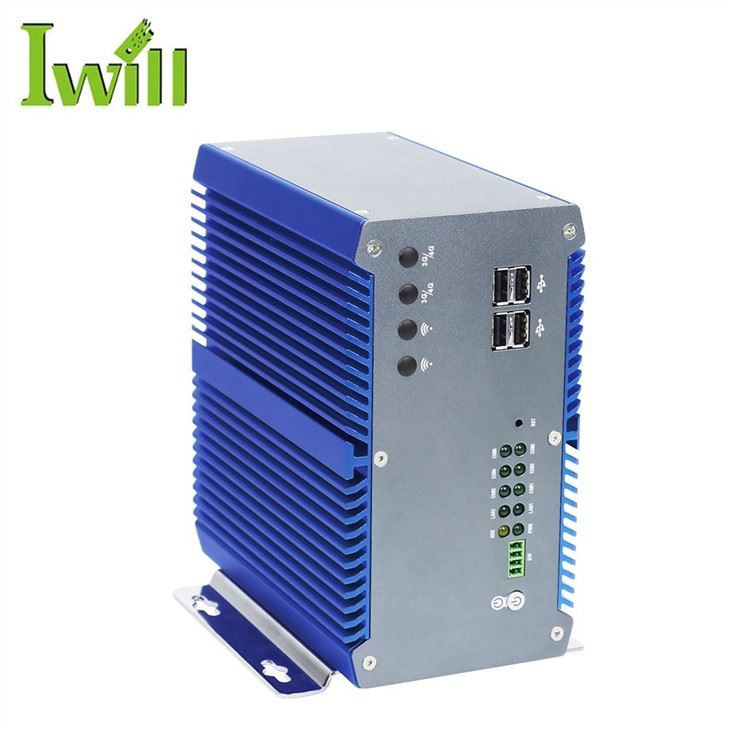 J1900 Quad Core Fanless IPC With 1*PCI Slot