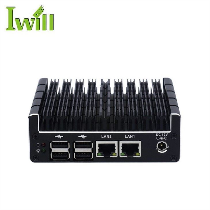 2 Ethernet tűzfal mini PC