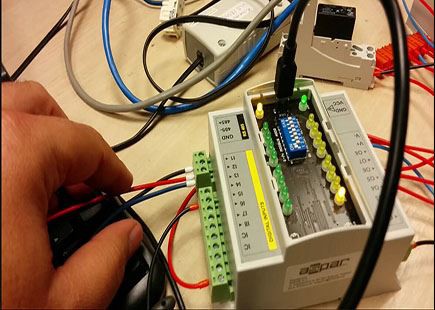 RS485 Ügyfélteszt visszajelzés