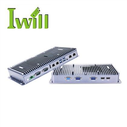 I5 I7 Ventilátor nélküli ipari PC