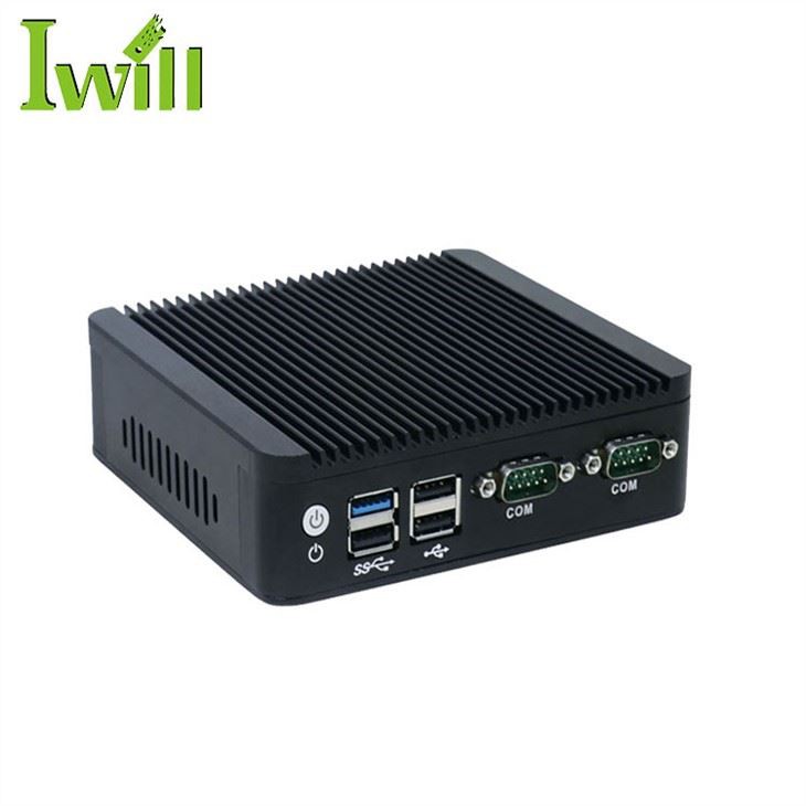 X86 Mini számítógép J1900 CPU ventilátor nélküli PC