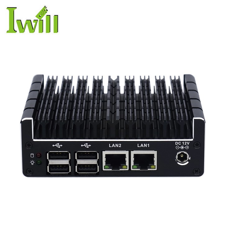 Kettős Ethernet tűzfal mini PC